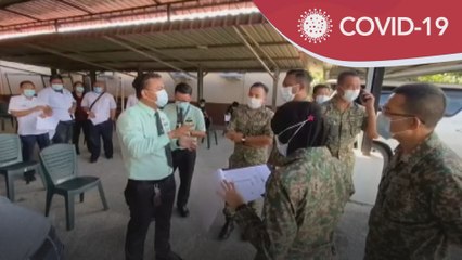 Vaksin COVID-19 | 130 'frontliners' terima vaksin di KK Kota Samarahan