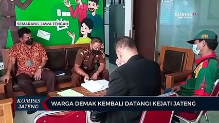 Warga Demak Kembali Datangi Kejati Jawa Tengah