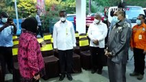 Mensos Risma Salurkan Bantuan Rp 1,3 M untuk Gereja Kristen Injili Papua