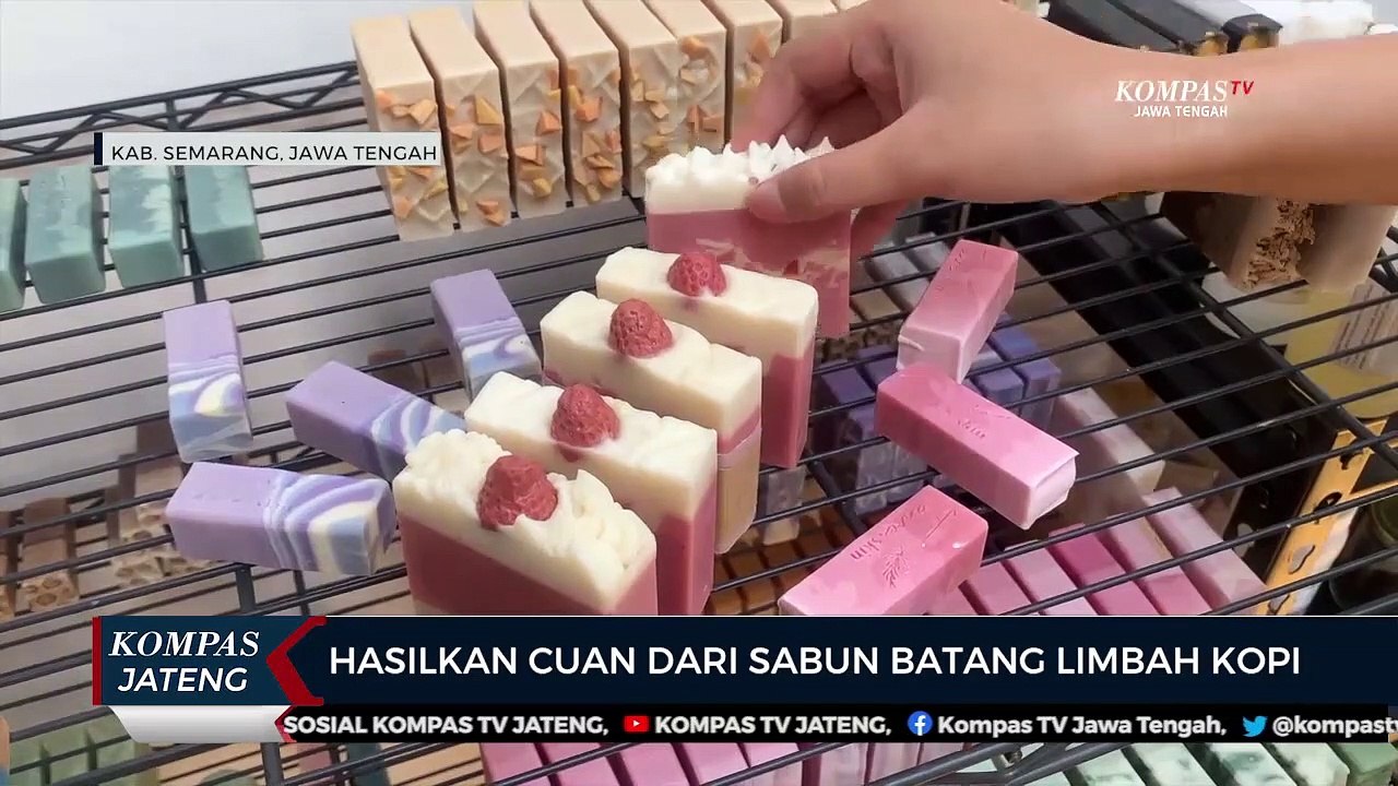 Hasilkan Cuan dari Sabun Batang Limbah Kopi