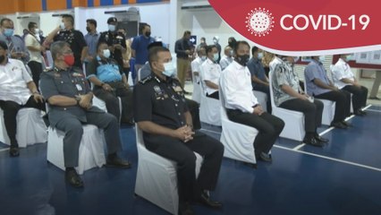 Vaksin COVID-19 | 35,100 barisan hadapan Johor terima vaksin