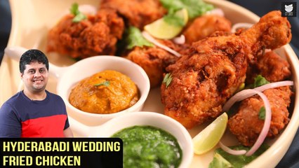 Hyderabadi Wedding Fried Chicken | Crispy Fried Chicken | Starter Recipe | Chicken Recipe By Prateek