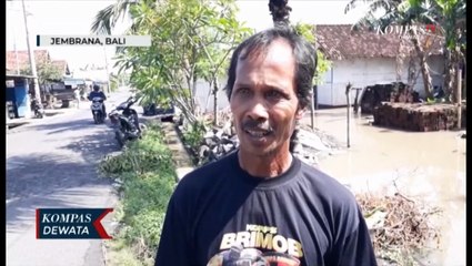 Ratusan Rumah Di Jembrana Tergenang Banjir