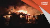 Kebakaran | Seorang maut kebakaran rumah setinggan