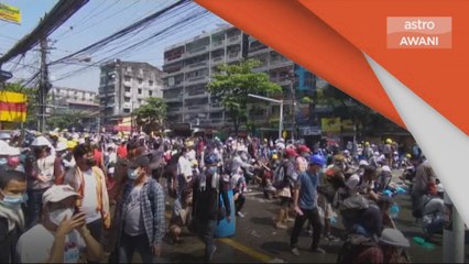 Protes Myanmar | Bantah kekerasan dalam tunjuk perasaan - PBB