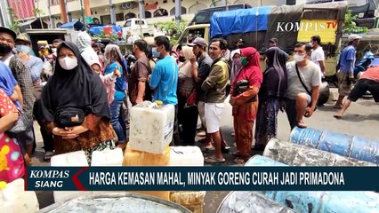 Télécharger la video: Minyak Goreng Curah jadi Primadona Dampak Naiknya Harga Minyak Goreng Kemasan