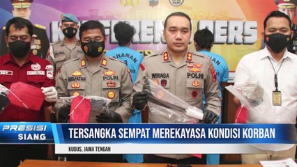 Polres Kudus Tangkap Dua Tersangka Pembunuhan Warga Desa Besito