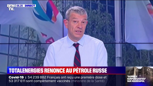 TotalEnergies va arrêter d'acheter du pétrole russe d'ici fin 2022