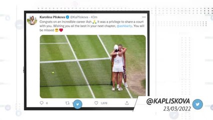 Socialeyesed - Ash Barty's shock retirement