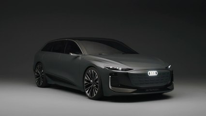 The new Audi A6 Avant e-tron concept Design in Dark Grey