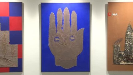 Hüsamettin Koçan'ın 'Geleneğin Şifreleri-Geleceğin Şifreleri' sergisi açıldı