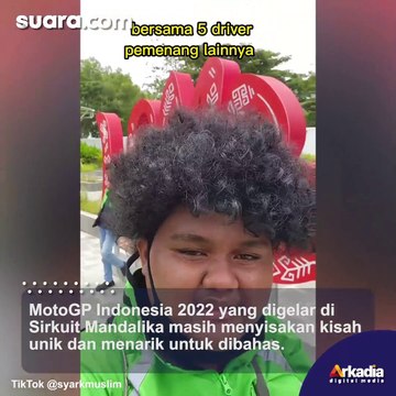 Viral Ojol Bisa Nonton MotoGP Indonesia 2022 di Sirkuit Mandalika Tanpa Keluar Biaya, Begini Kisahnya