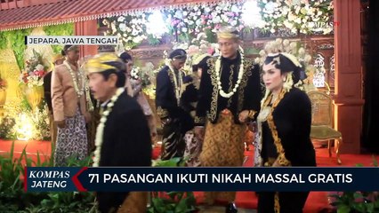 71 Pasangan Ikuti Nikah Massal Gratis