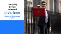 Watch Live: The Spring Budget statement