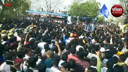 VIDEO : मृतक परिवार को 50 लाख का मुआवजा व सरकारी नौकरी नहीं मिली तो CM आवास पर दूंगा धरना-चंद्रशेखर
