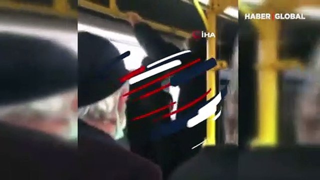 Bursa’da halk otobüsünde maske tartışması