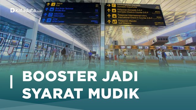 Wapres Sebut Bisa Mudik Kalau Sudah Booster | Katadata Indonesia