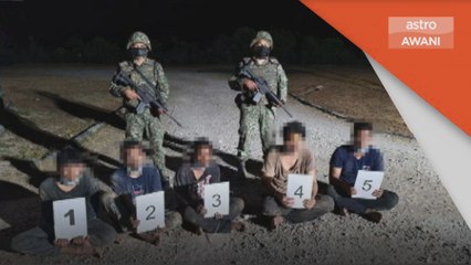 Seludup Ketum | Lima lelaki warga Thailand ditahan