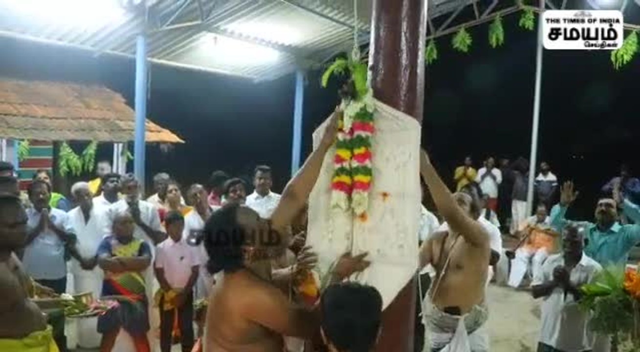 மானாமதுரை எல்லைப்பிடாரி அம்மன் கோயில் சித்திரை திருவிழா கொடியேற்றம் !
