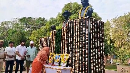 शहीद भगत सिंह पार्क में कार्यक्रम, महापौर पहुंची