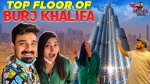 Dhruv-வ இதுனால தான் கூட்டிட்டு வரல Tallest Burj Khalifa Vlog | Dubai | Myna Wings