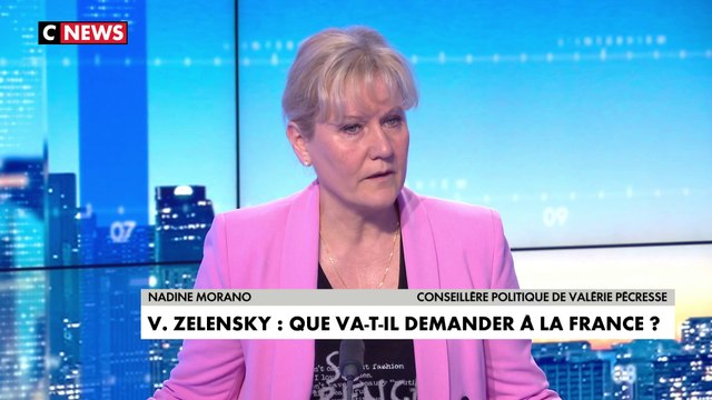 Nadine Morano : «Emmanuel Macron parle beaucoup avec Vladimir Poutine pour ne rien obtenir»
