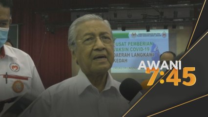 Politik | UMNO akan jatuh jika 'berpisah' dengan Bersatu - Tun M