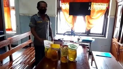 Viral! Aksi Curi Minyak Goreng Terekam CCTV, Tujuh Toko Mengeluh Kehilangan