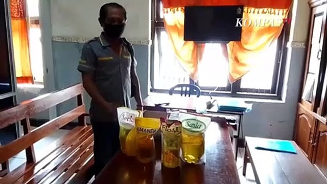 Viral! Aksi Curi Minyak Goreng Terekam CCTV, Tujuh Toko Mengeluh Kehilangan