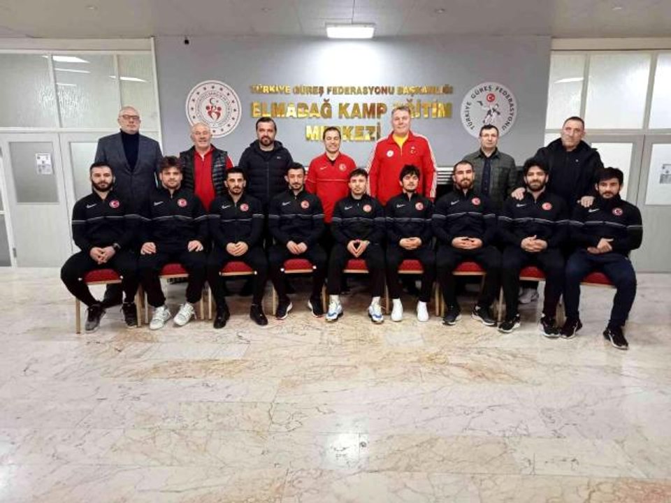 Serbest Stil Erkek A Milli Takımı, Avrupa Güreş Şampiyonası'na hazır