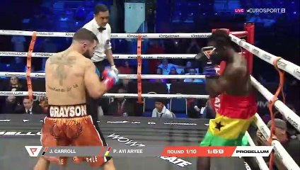 Jono Carroll Vs Patrick Ayi Aryee 18-03-2022 Full Fight