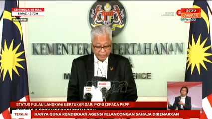 Kebenaran acara langsung dengan kehadiran penonton di kawasan PKPB dan PKPP