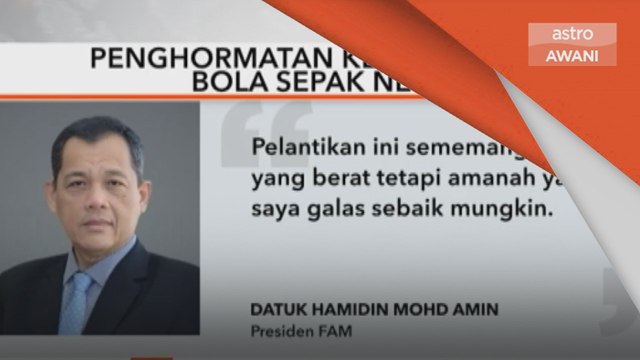 CDM Sukan SEA Hanoi | Penghormatan kepada industri bola sepak negara