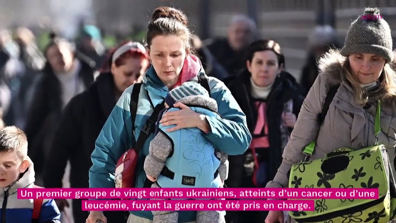 Guerre en Ukraine : une vingtaine d’enfants gravement malades accueillis en France