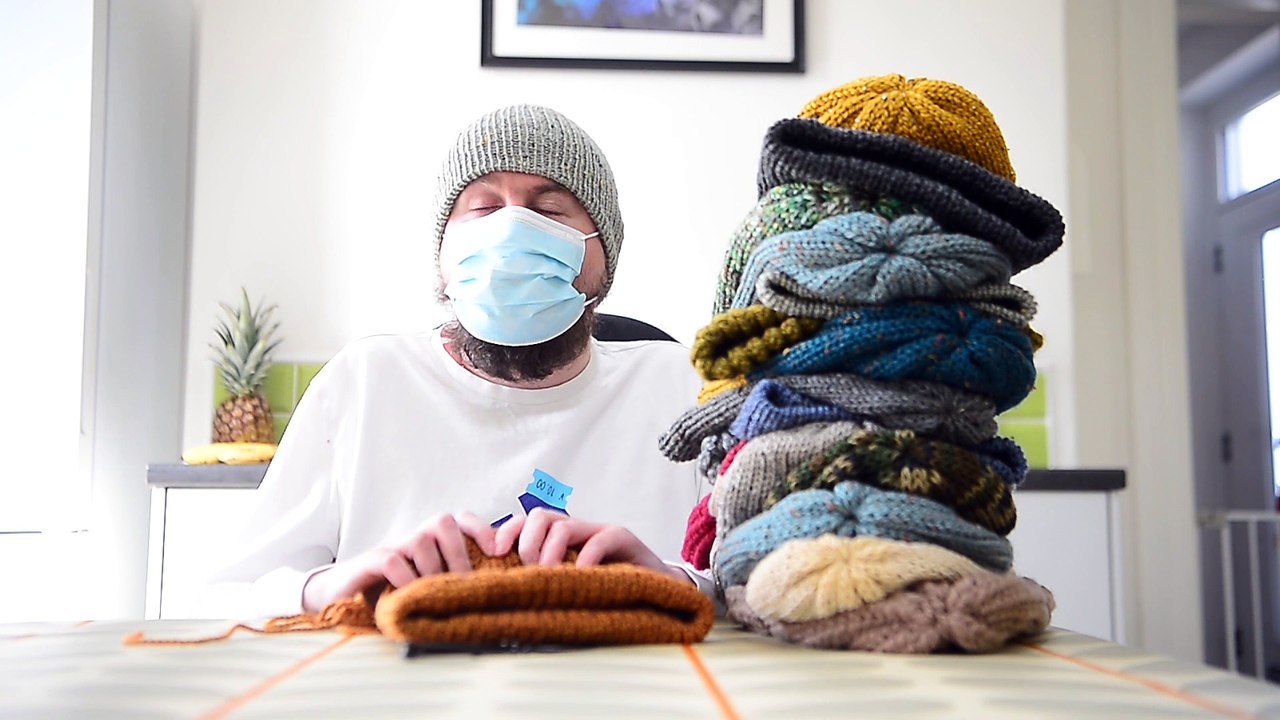 Luke Haigh hats for Ukraine