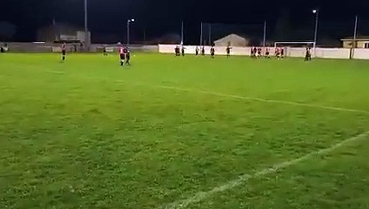 Coup Franc JULINESQUE de Julien PAYRASTRE égalisation à la 92ème mn ENM2-FCS2  2 buts à 2