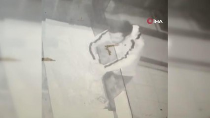SMA hastası bebek için toplanan bağış kutusu çalan şüpheli yakalandı