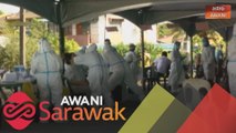 264 kes pulih, 168 kes positif di Sarawak