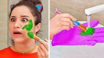 COOL DIY WAYS TO REUSE OLD MAKE UP Fun Ways To Fix And Reuse Makeup by 123 GO!