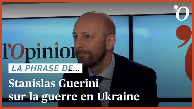 Stanislas Guerini: «Il faut aider l’Ukraine sans ambiguïté»