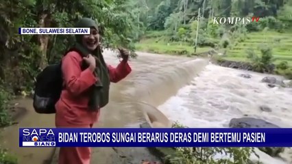 12 Tahun Mengabdi, Bidan Ini Harus Sebrangi Arus Sungai Demi Layani Ibu Hamil di Desa Bontojai