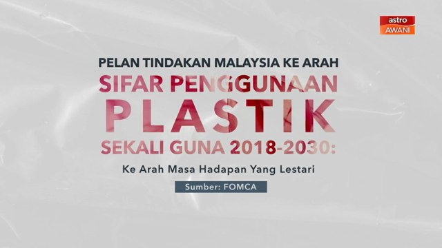 [INFOGRAFIK] Pelan Tindakan Malaysia ke Arah Sifar Penggunaan Sekali Guna 2018-2030