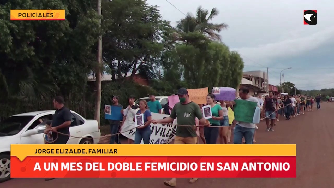 A un mes del doble femicidio en San Antonio