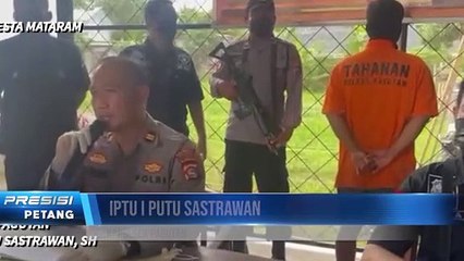 Tim Opsnal Polsek Pagutan Ringkus Pelaku BM Gasak Perhiasan Senilai 60 Juta Rupiah