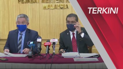 [TERKINI] Sidang media Menteri Kesihatan