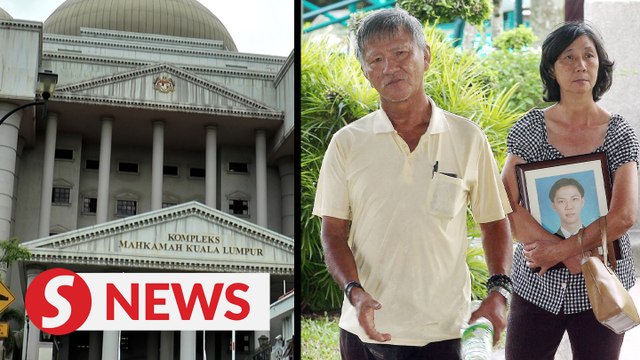 Teoh Beng Hock's parents file legal action over incomplete probe into son's death