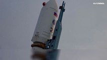 Rússia lança Soyuz ornamentado com o 