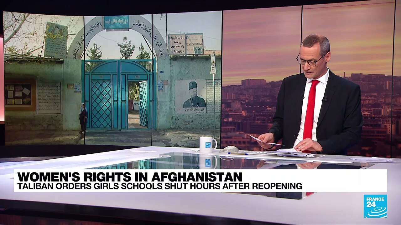 Taliban order Afghan girls' schools shut hours after reopening