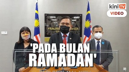 RUU antilompat parti dibentang pada sidang khas Ramadan