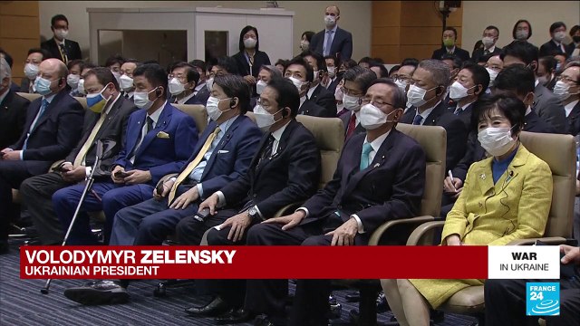REPLAY: Ukrainian president Zelensky addresses Japan's parliament